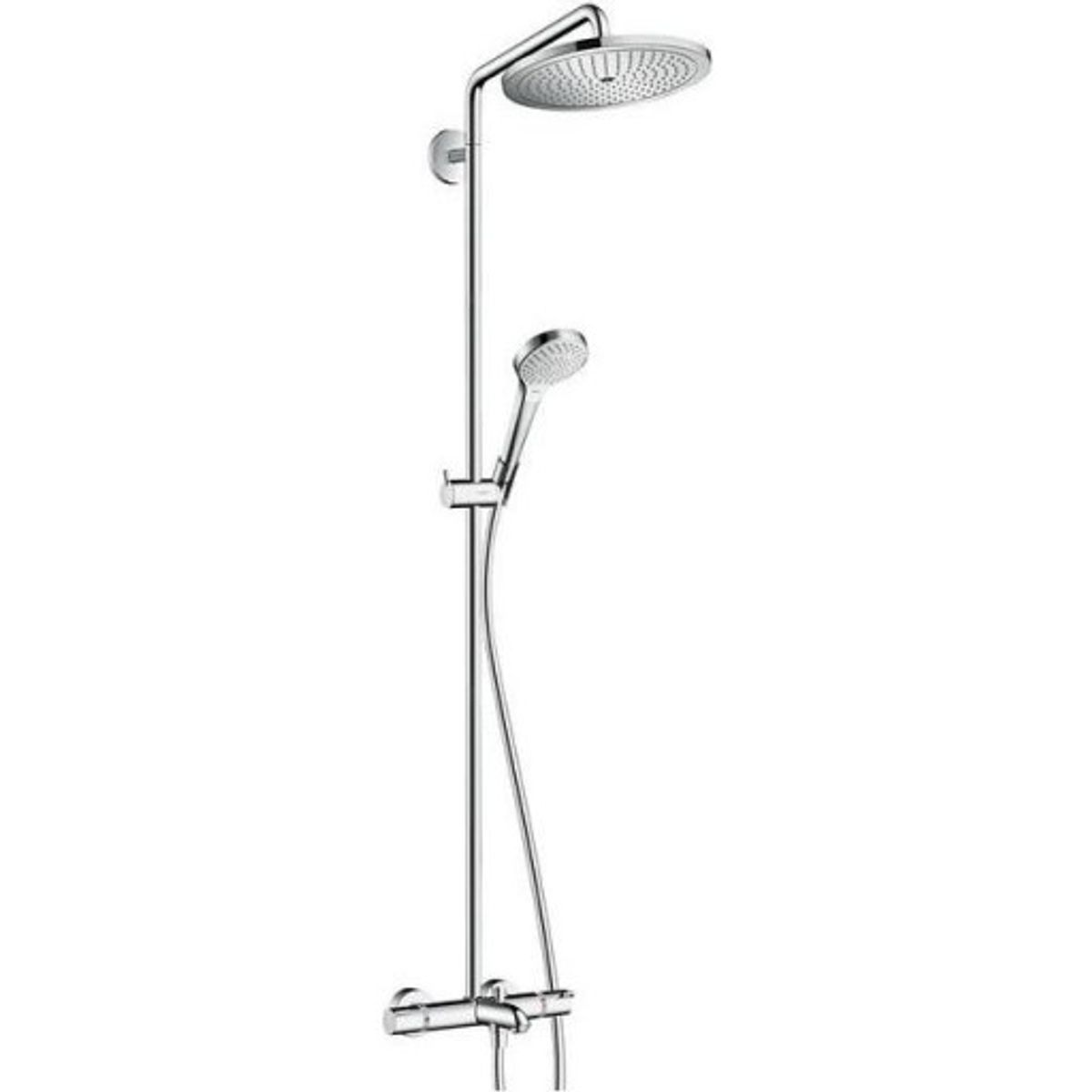 Hansgrohe Croma Select Air 280 kararmatur med brusesæt, krom