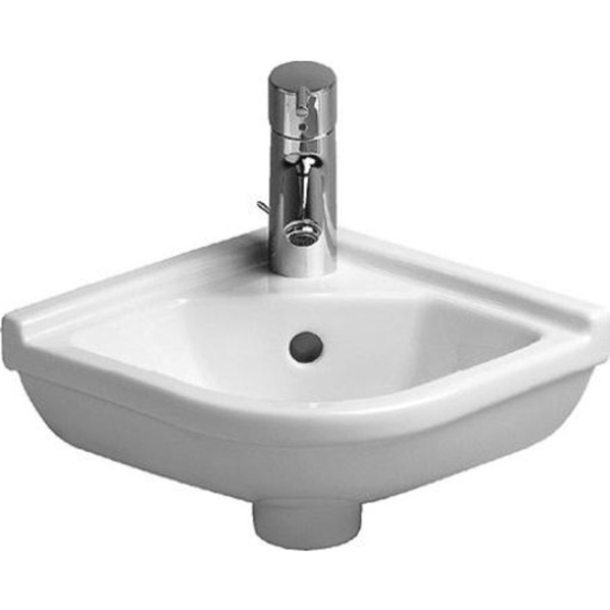 Duravit Starck 3 håndvask, 43x38 cm, hvid