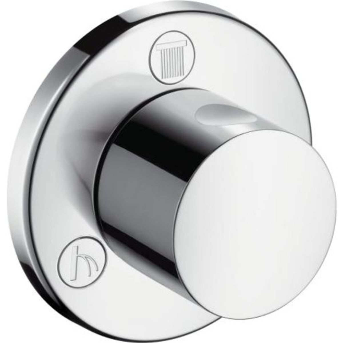 Hansgrohe Quattro/Trio cylindergreb krom