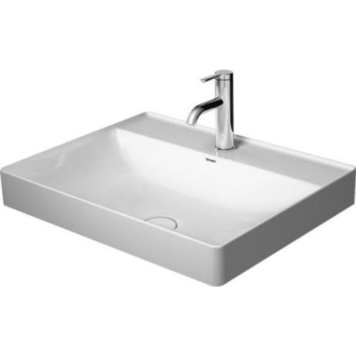 Duravit DuraSquare håndvask, 60x47 cm, hvid