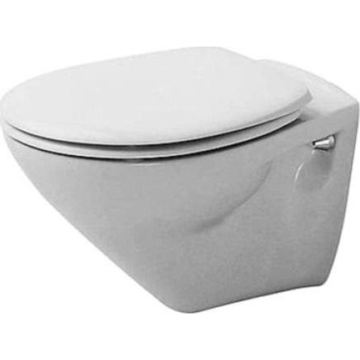 Duravit Duraplus væghængt toilet, hvid