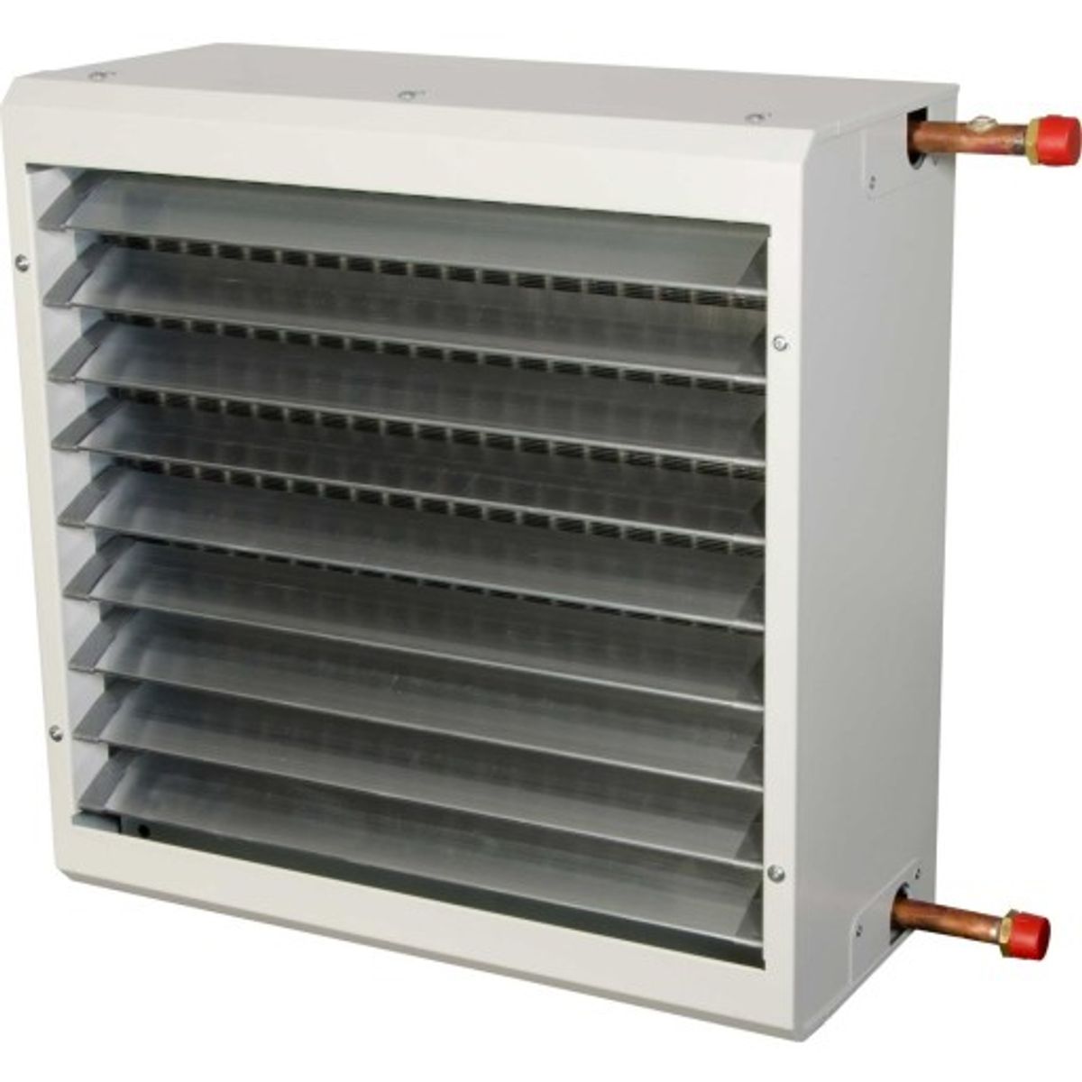 Air Connection designfront med alu lamel-design til Savana 1 varmeventilator