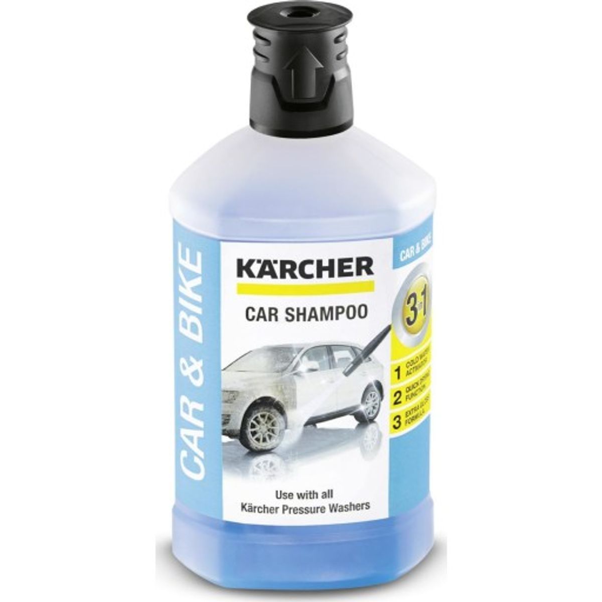 Kärcher Plug 'n' Clean bilshampoo 1 liters flaske