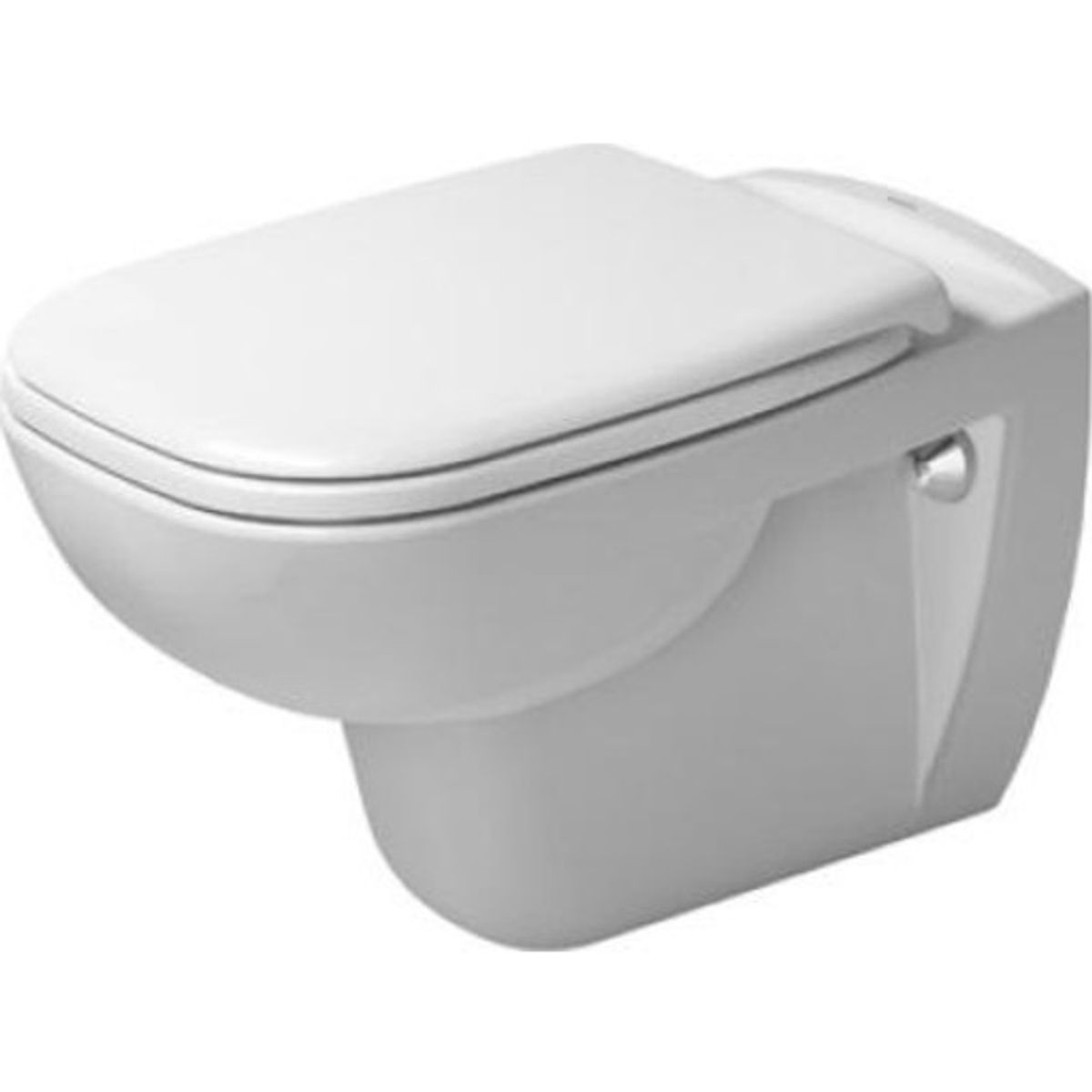 Duravit D-Code væghængt toilet, hvid