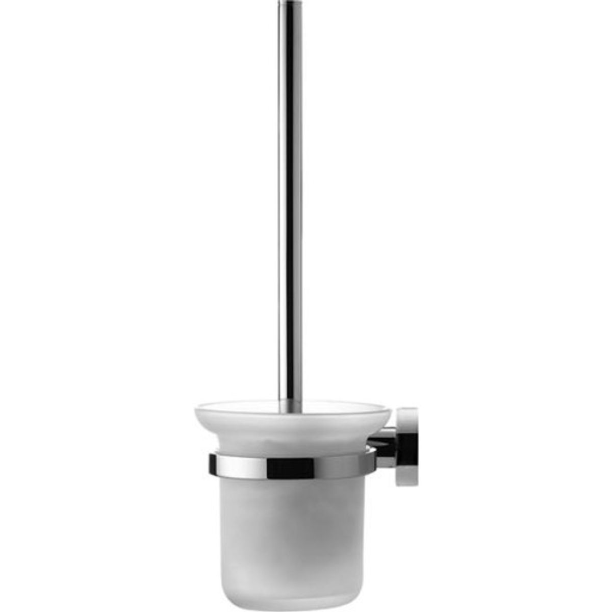 Duravit D-Code toiletbørste, krom