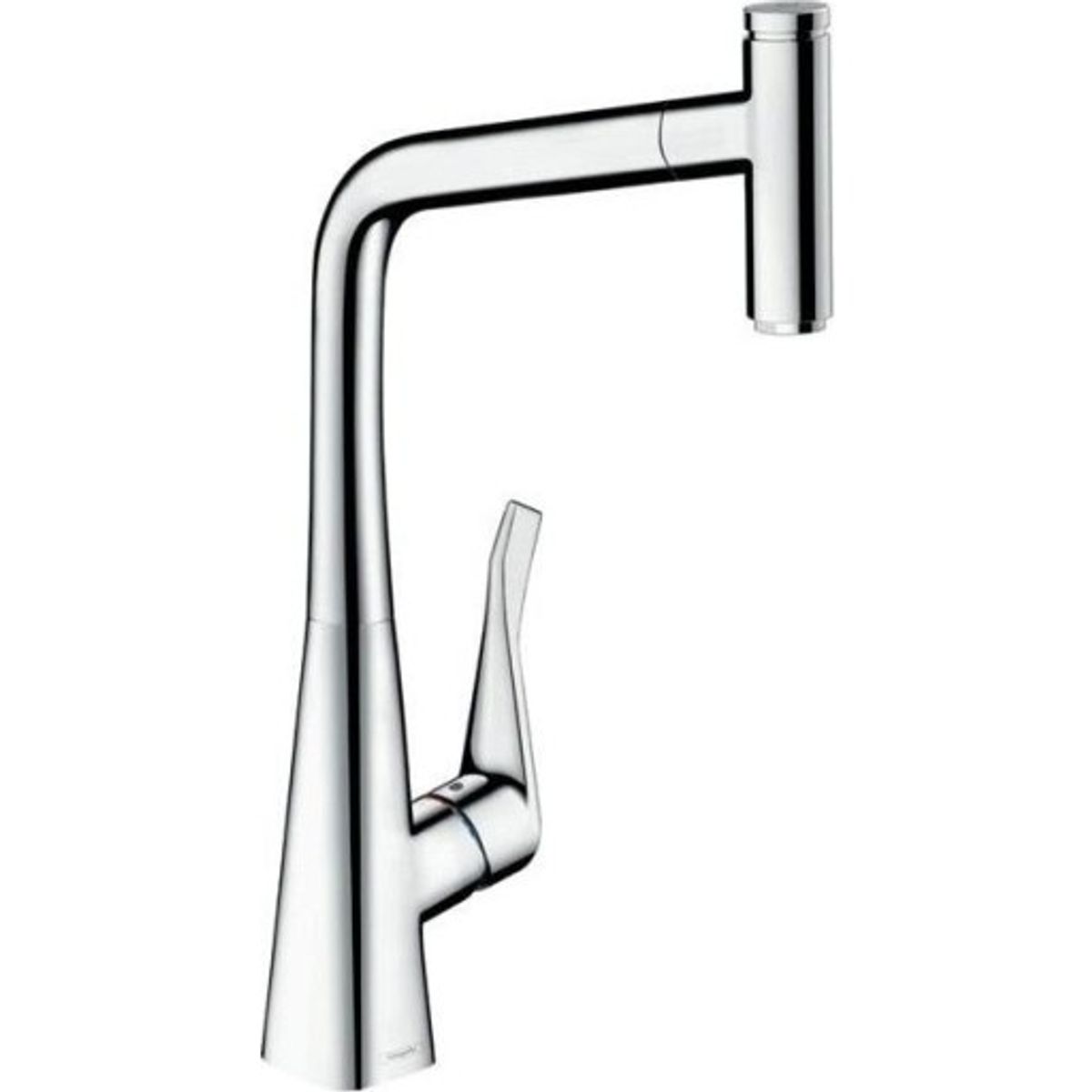 Hansgrohe Metris M71 Select 320 køkkenarmatur, udtrækstud, krom