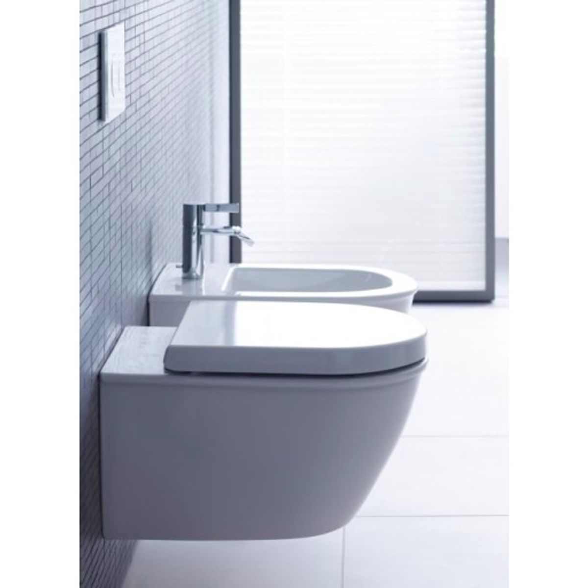 Duravit Darling new bidet, væghængt, rengøringsvenlig, hvid