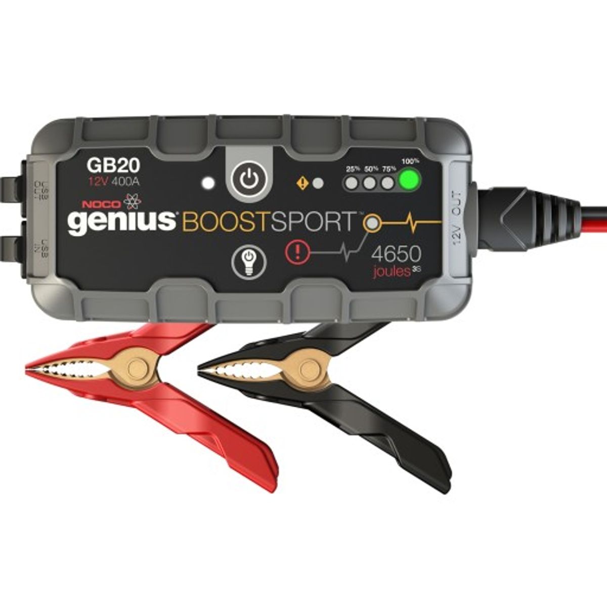 Noco Genius GB20 Boost - Jump start til 12V blybatterier