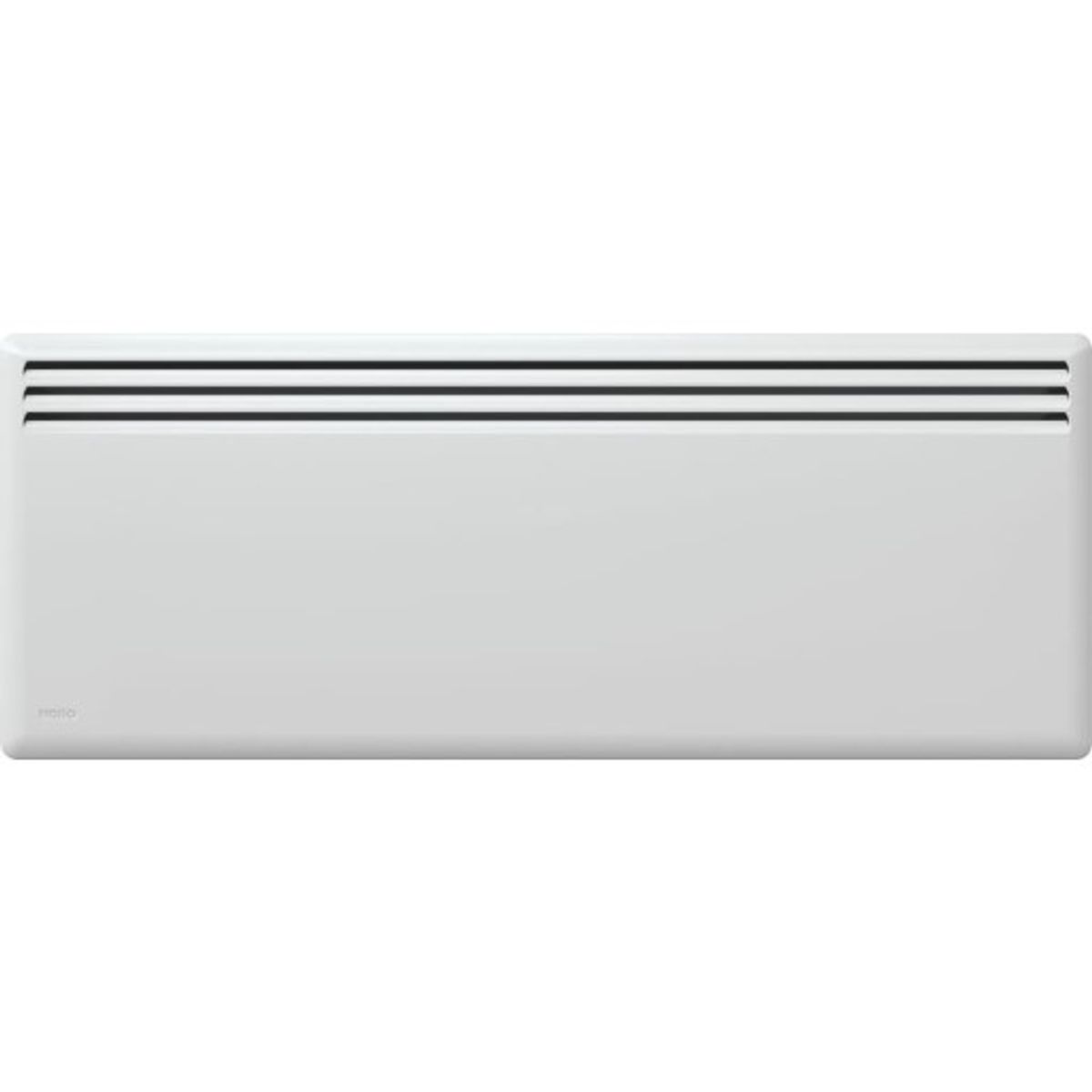 Nobø el-radiator NFK4N frontvarme 230V/1500W, hvid, 23 m²