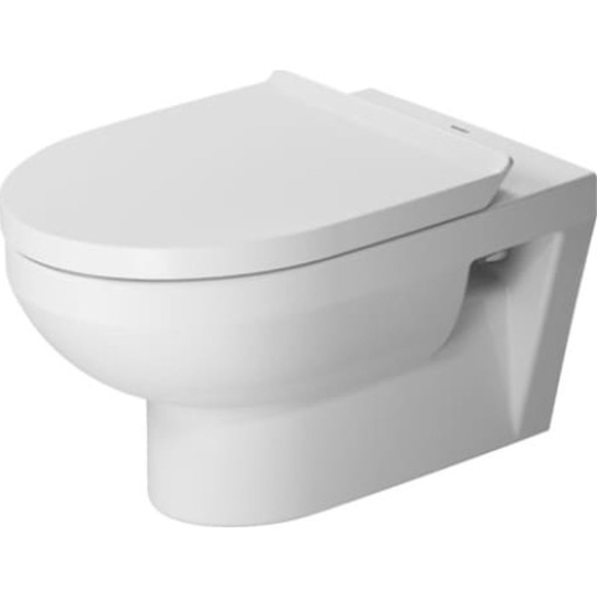 Duravit DuraStyle Basic væghængt toilet, uden skyllekant, hvid