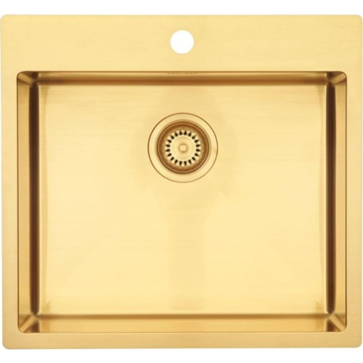 Lavabo Kubus 540 soft køkkenvask, 54x50 cm, guld