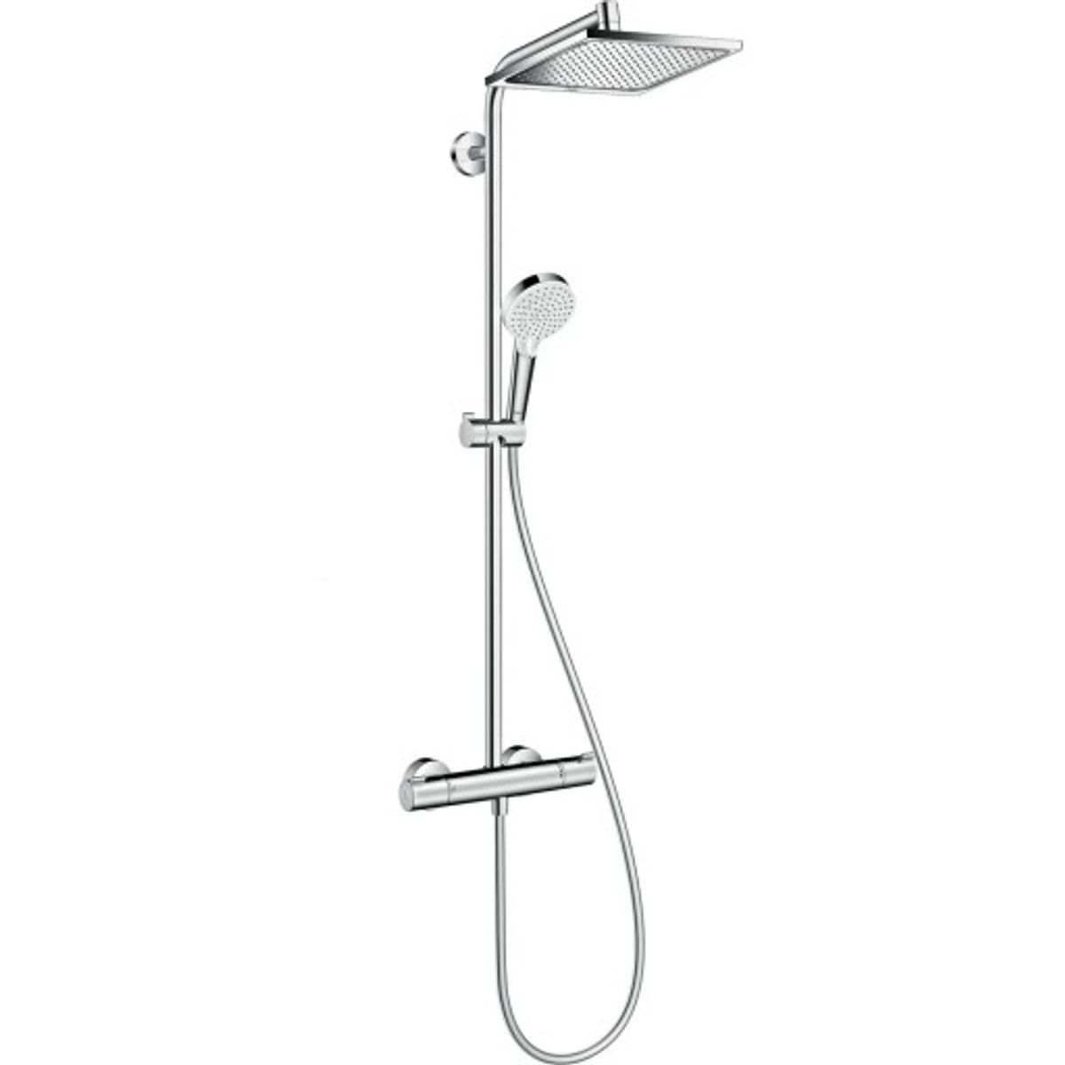 Hansgrohe Crometta E 240 brusesæt, vandbesparende, krom