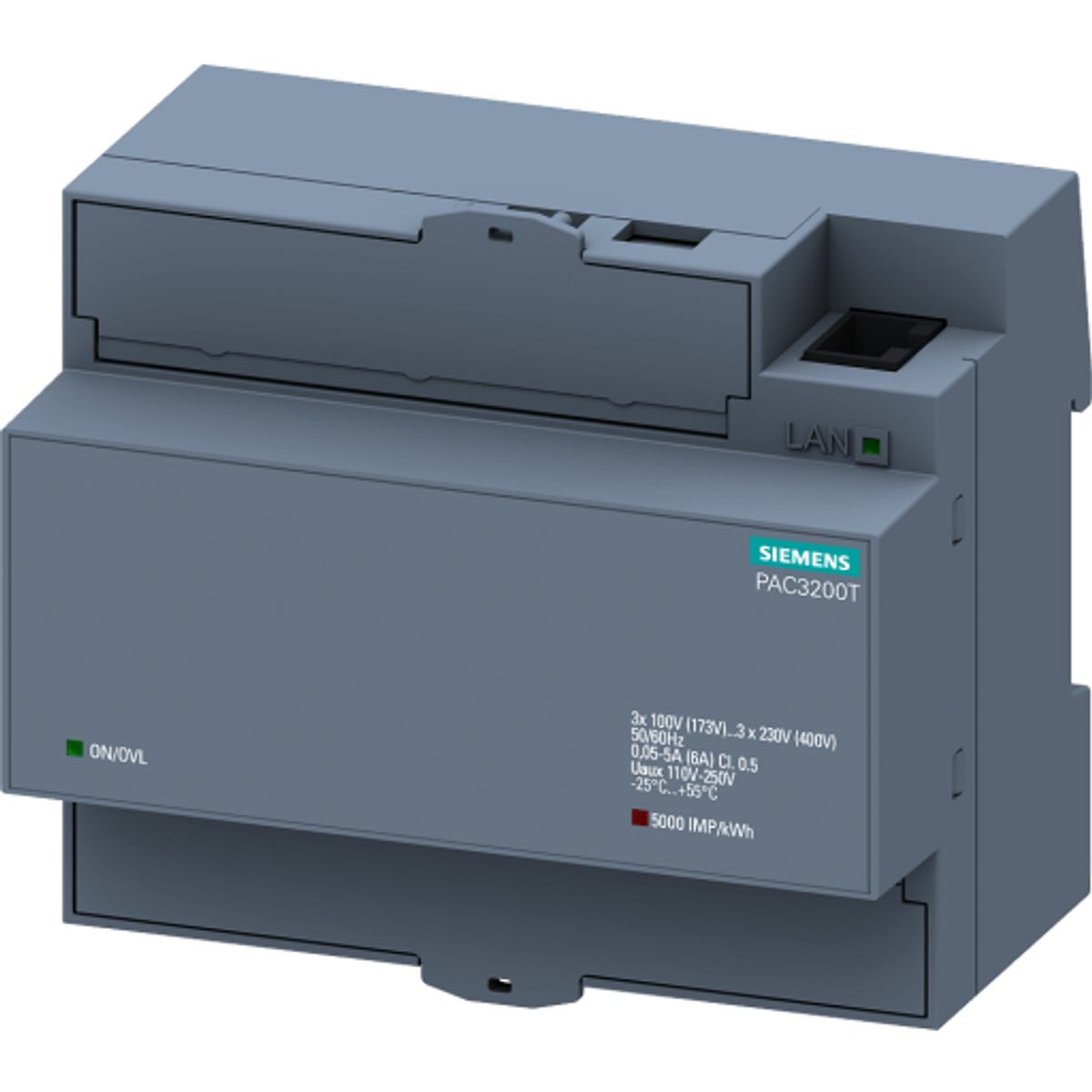 Sentron PAC3200T, L-L: 400V, L-N: 230V, 5A, 7KM3200-0CA01-1AA0