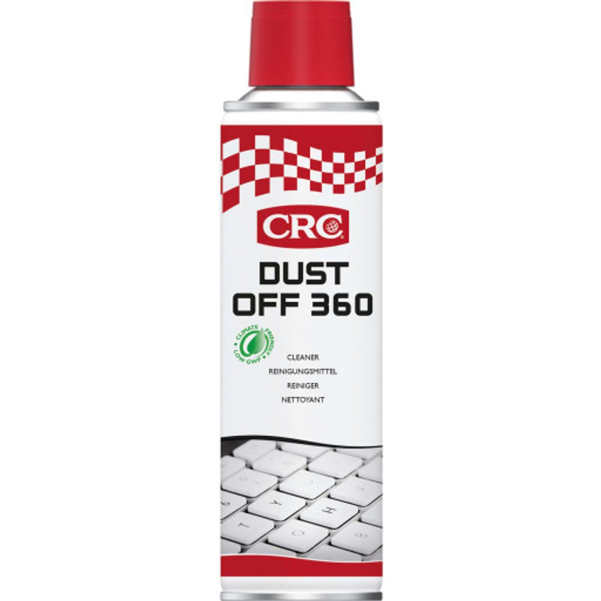 CRC Dust Off 360 trykluftspray, 125 ml