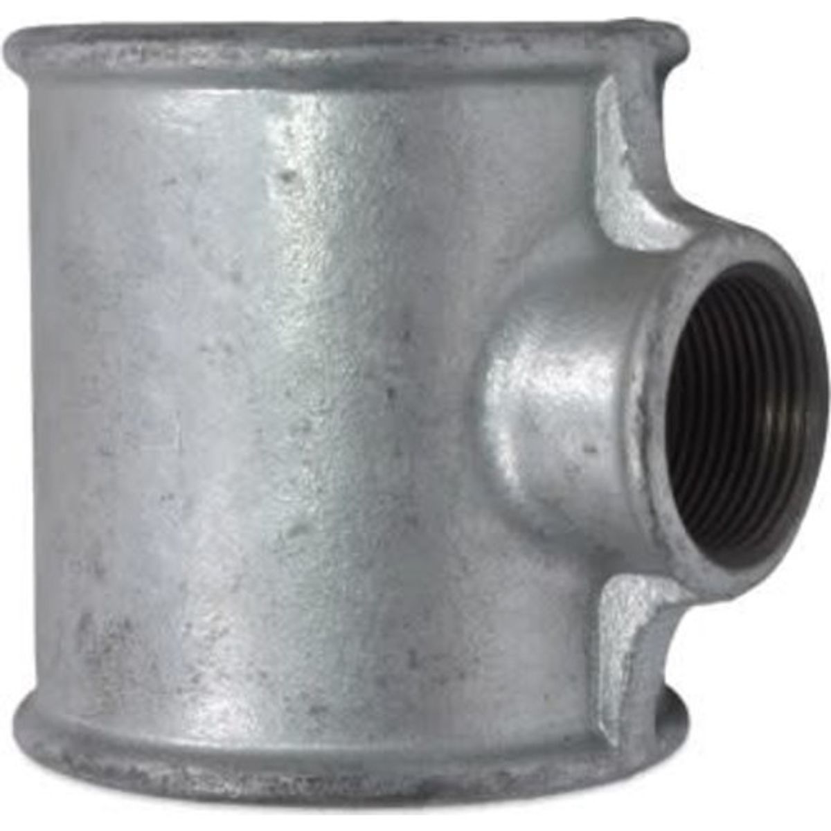 Galvaniseret tee 1 1/2" x 1 1/4" x 1 1/2"