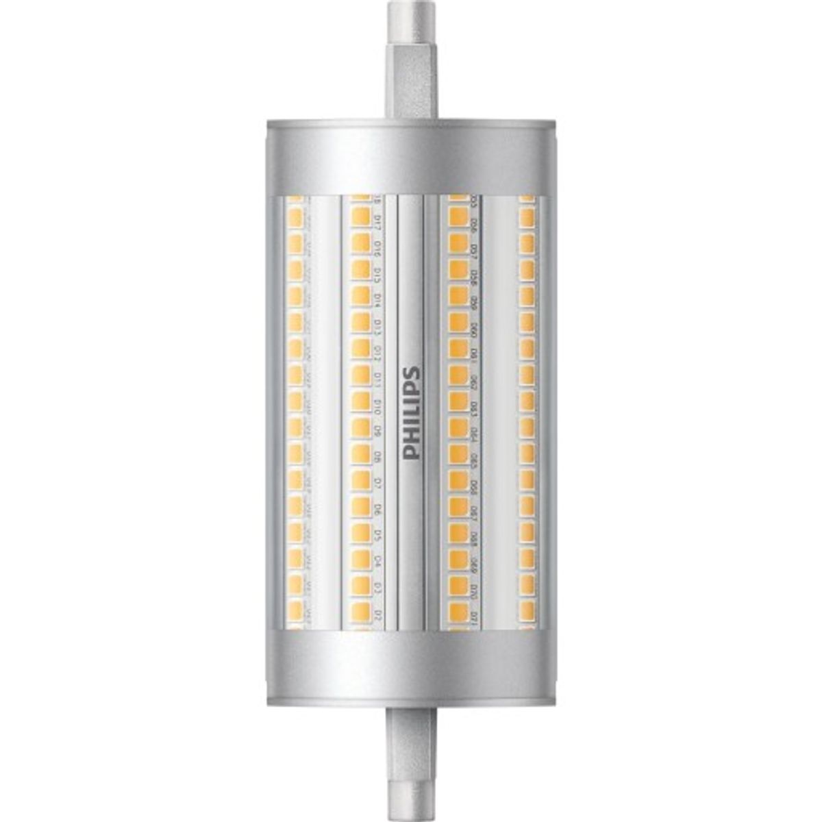 10 stk CorePro LED 17,5W 830, 2460 lumen, R7s, 118 mm, dæmpbar