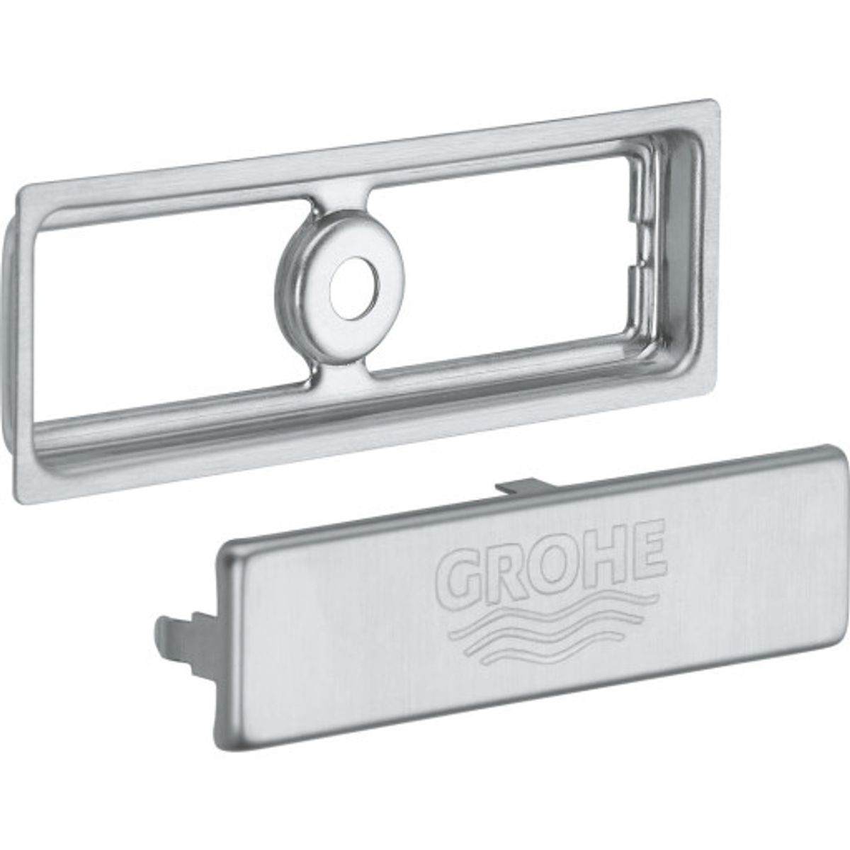 Grohe K800/K1000 designkappe til overløb, supersteel