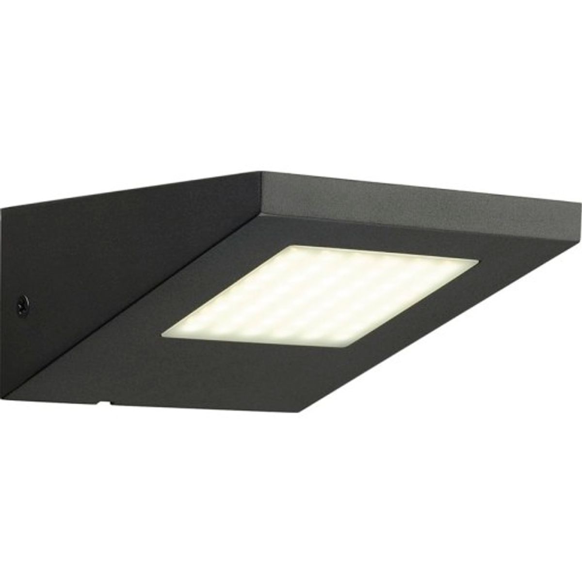 Væglampe Iperi, LED 5W 4000K, 320 lumen, antracit, IP44