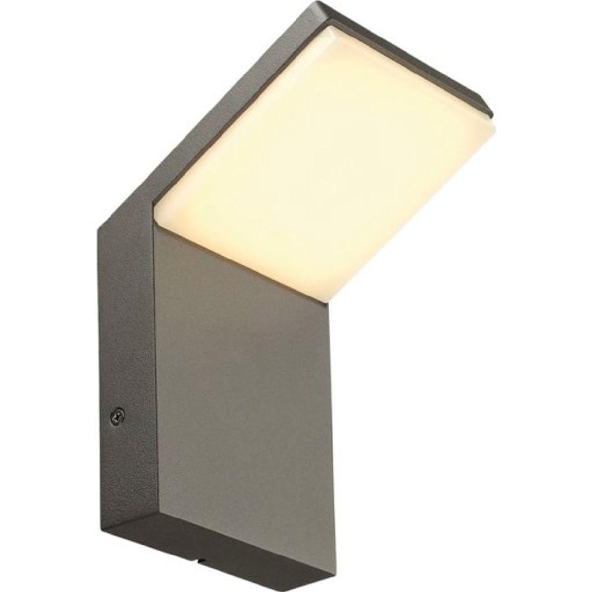 Væglampe Odir, LED 9W 3000K, 500 lumen, antracit, IP44