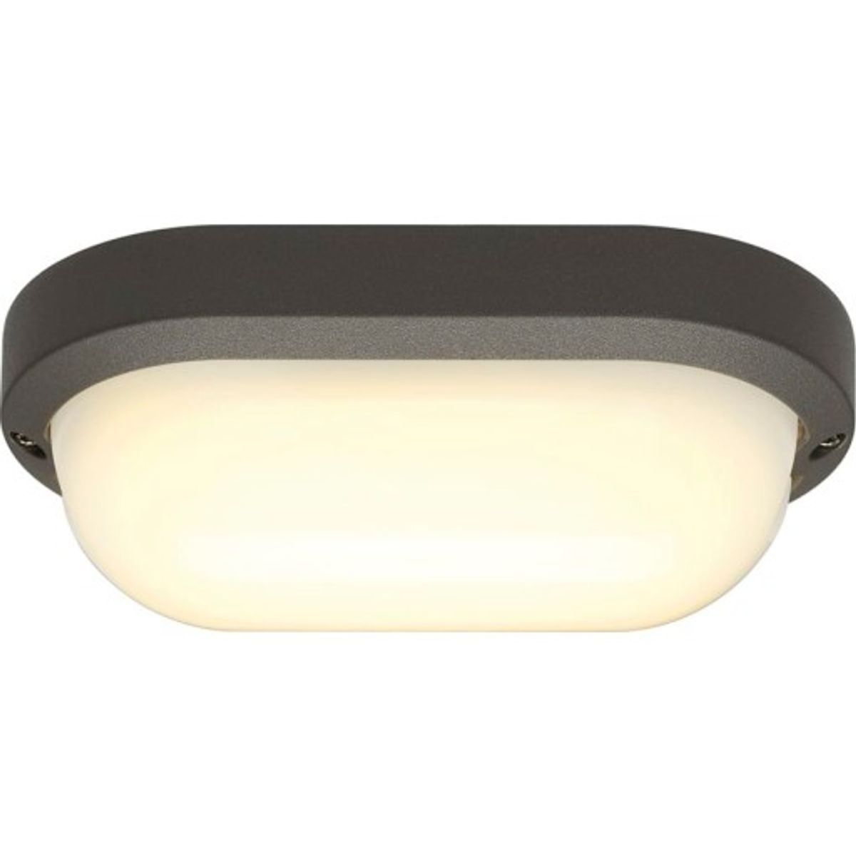 Væg-/loftlampe Terang 200, 11W 3000K, 680 lumen, antracit, IP44