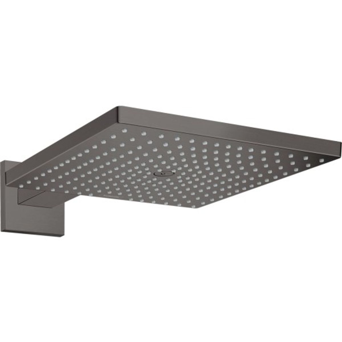 Hansgrohe Raindance brusehoved, 30x30 cm, børstet sort krom