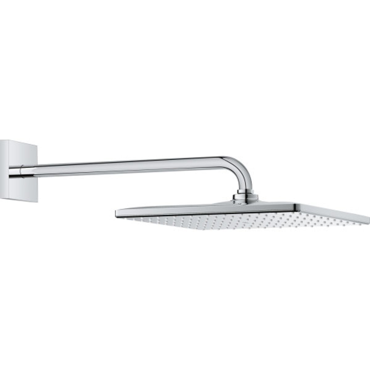 Grohe Rainshower Mono Cube brusehoved, 31x31 cm, vandbesparende, krom