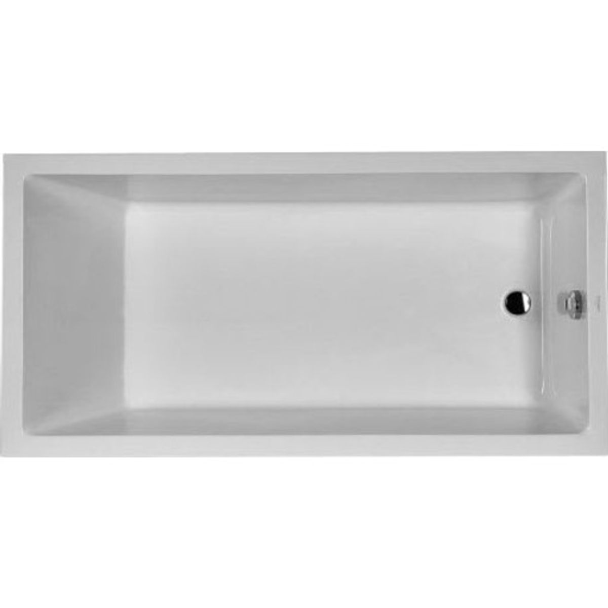 Duravit Starck badekar, 180x90 cm, hvid