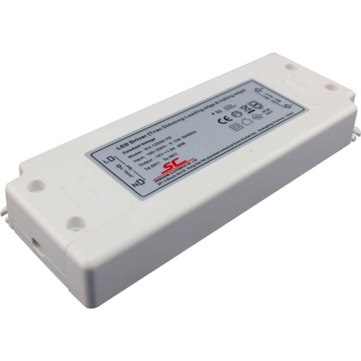 LED driver 24V DC 50W, triac / fase dæmpbar, IP20