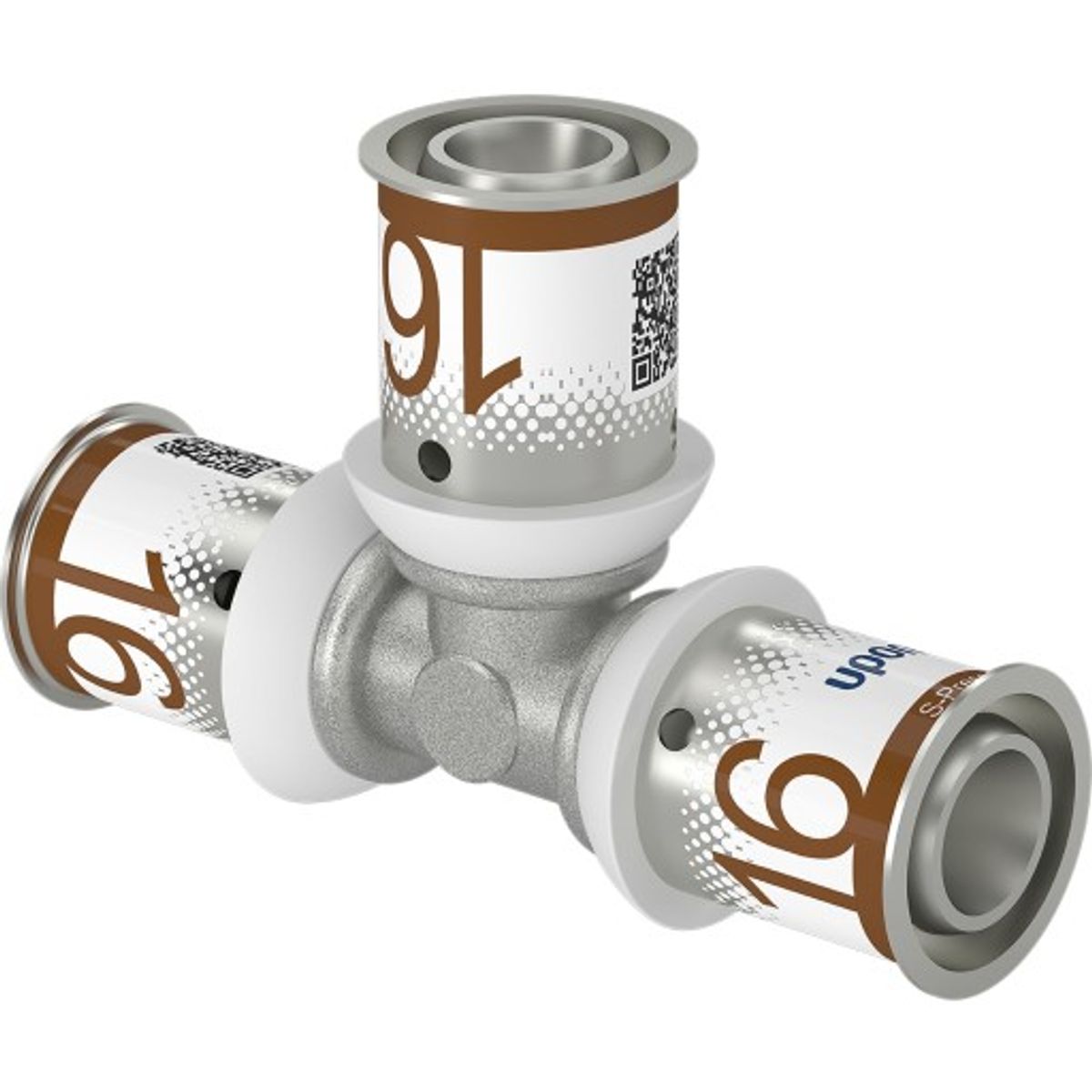 Uponor S-Press tee 16-16-16