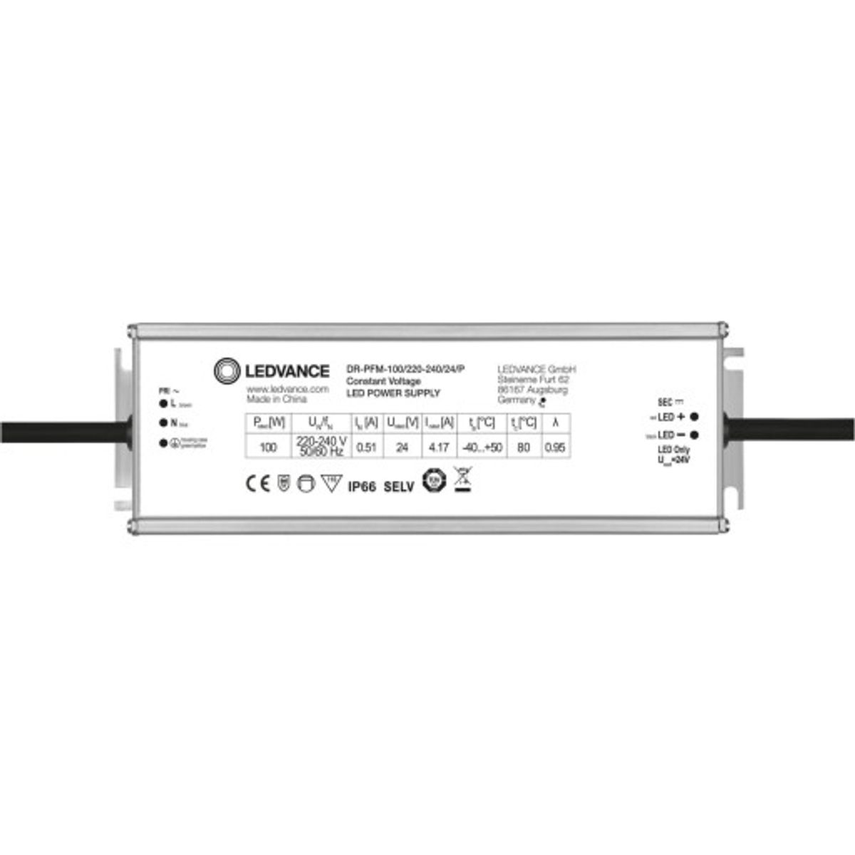 Ledvance Performance LED driver, 24V, 100W