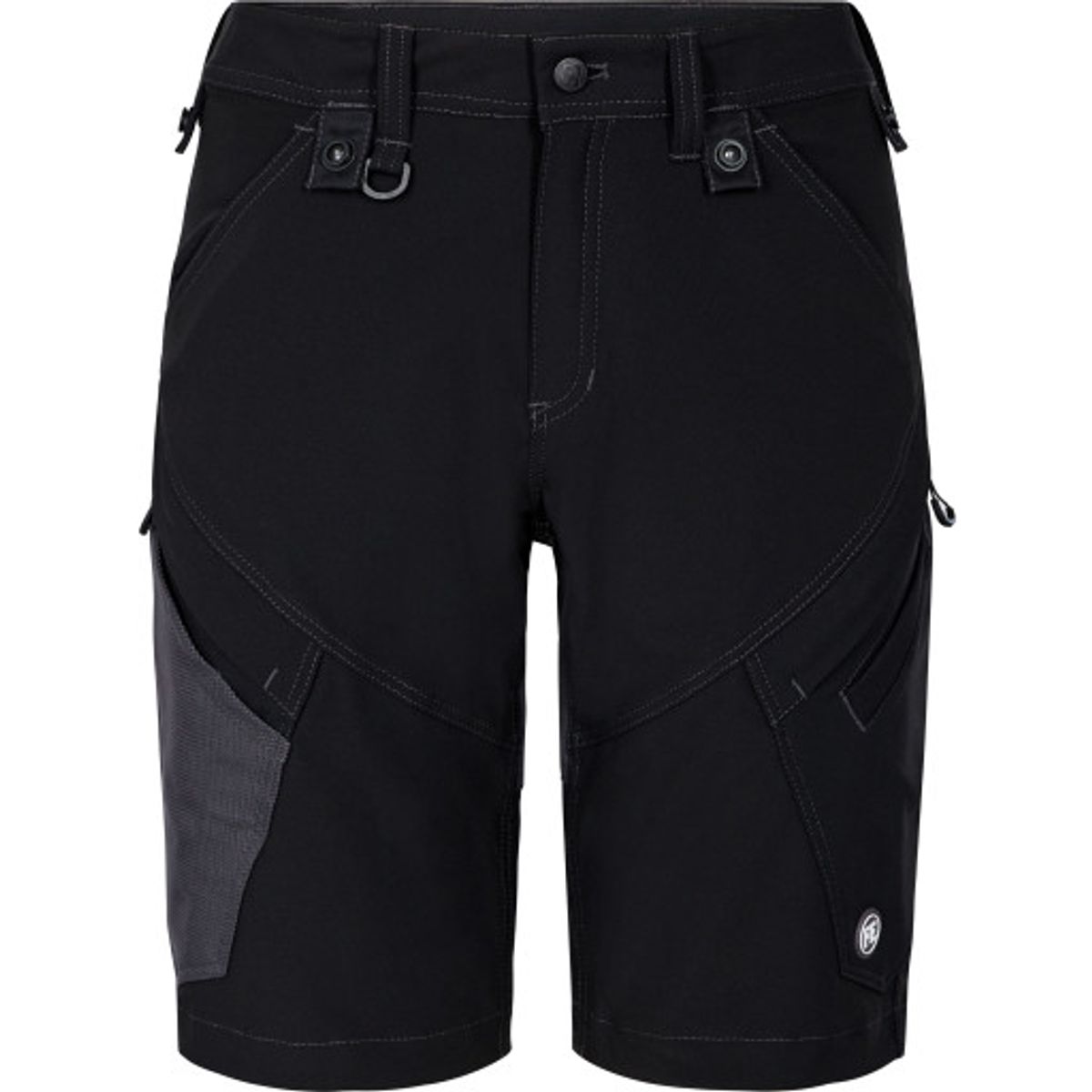 FE Engel X-treme shorts 6366, 4 vejs stræk, sort, str. 72