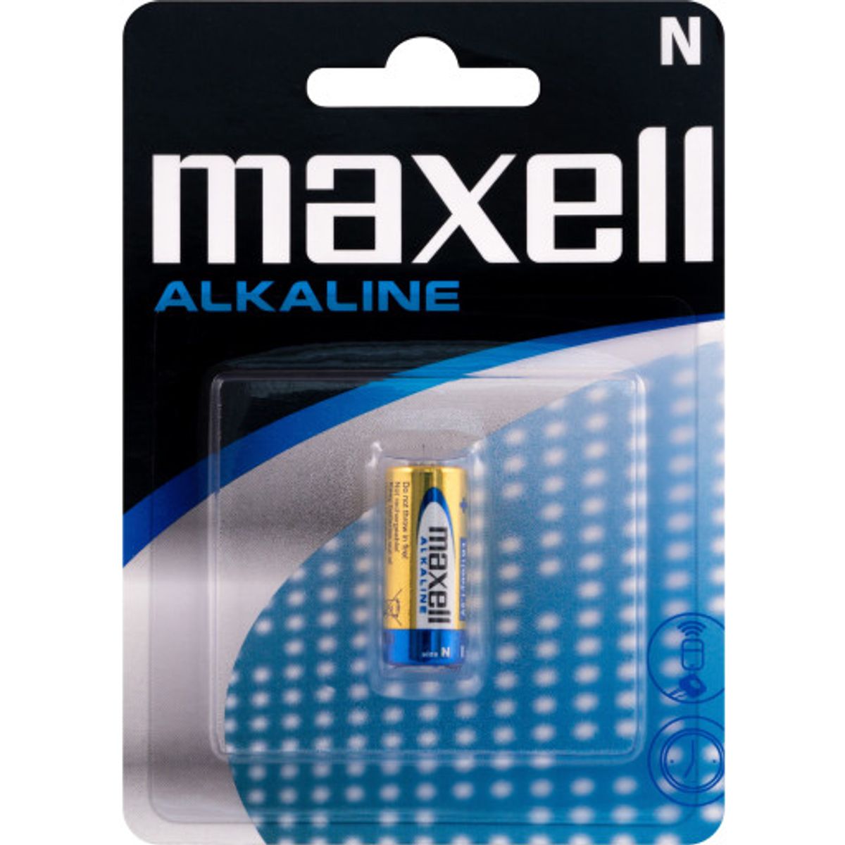 Maxell alkaline LR1 batteri, 1 stk.