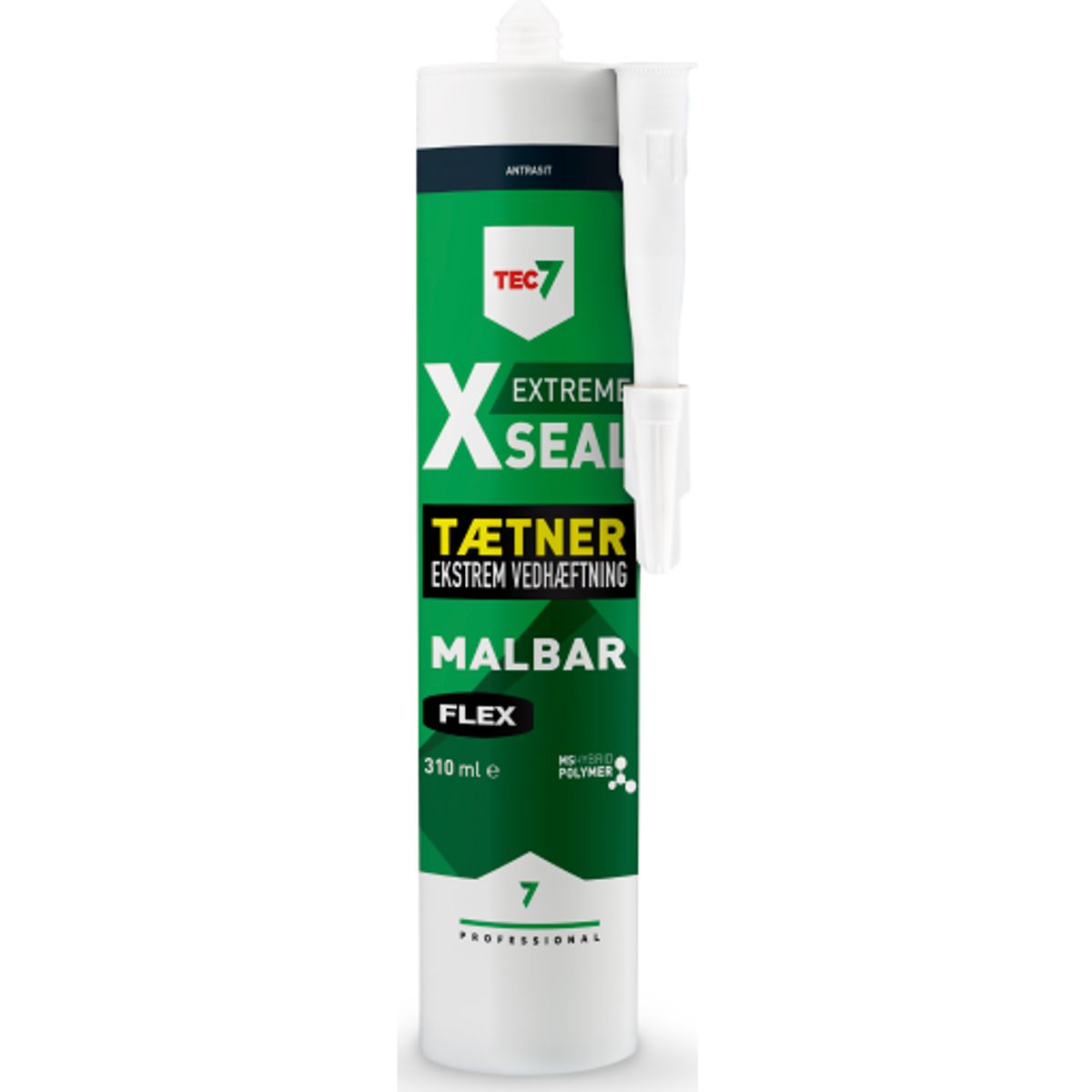 Tec7 X-Seal fugemasse antracit, 310 ml