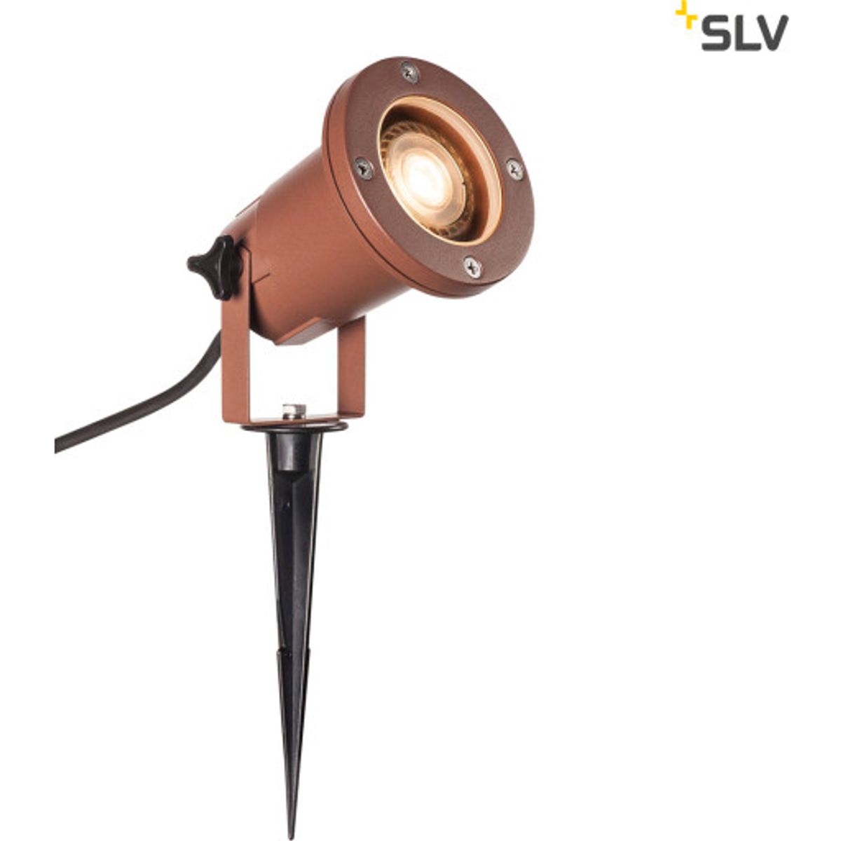 SLV Big Nautilus udendørslampe, rustfarvet