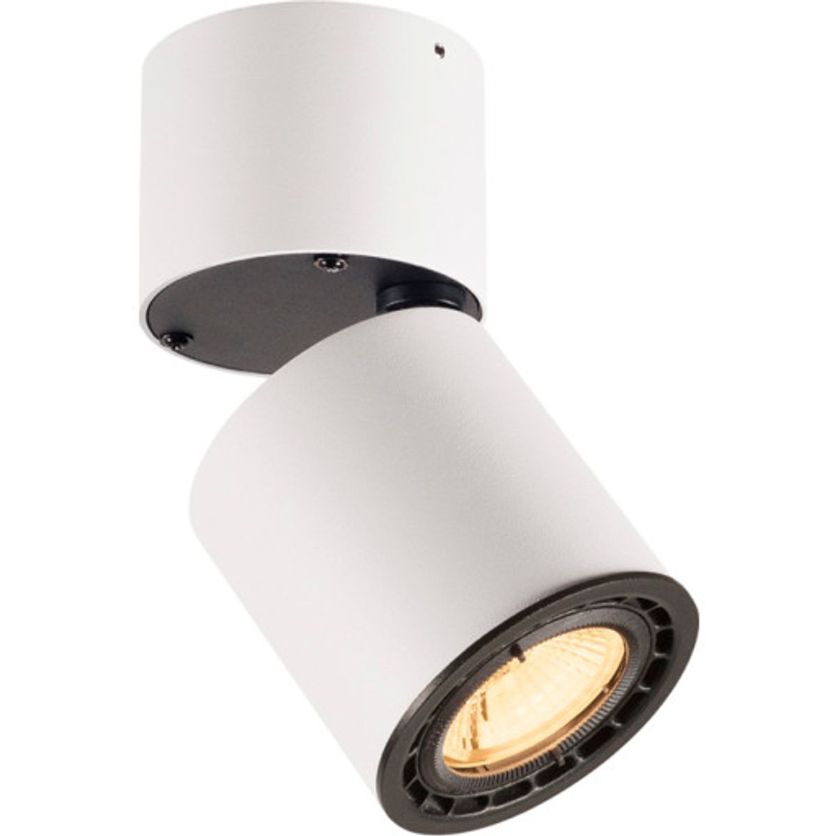 SUPROS 78, loftlampe, LED, 3000K, rund, hvid, 60° linse