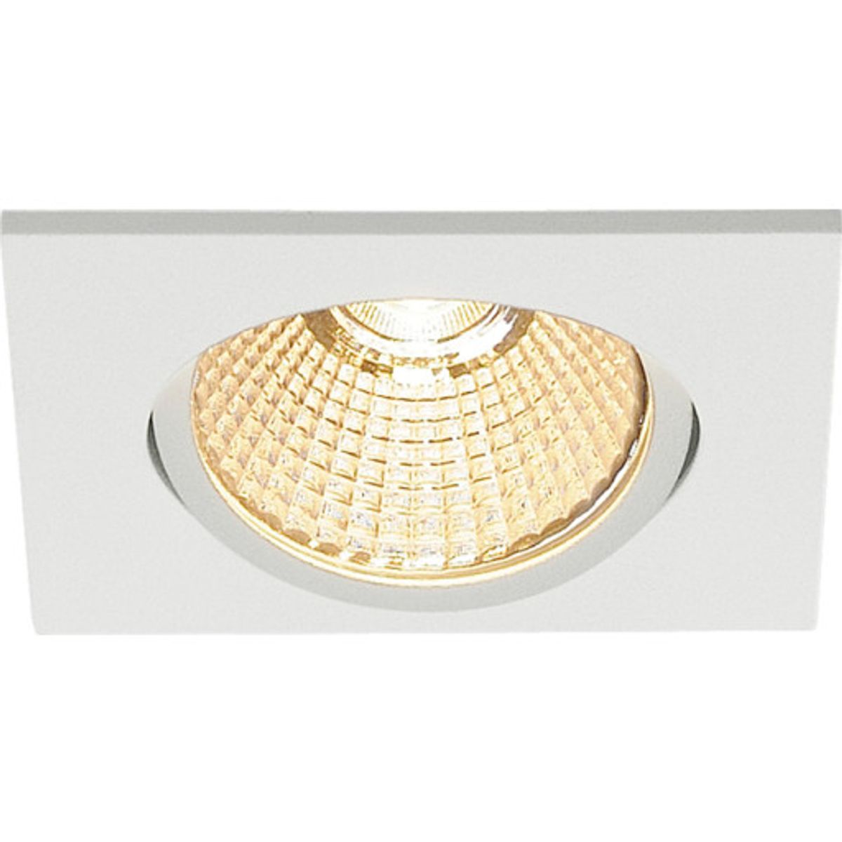 NEW TRIA 68 LED DL SQUARE sæt mathvid 9W 38° 3000K