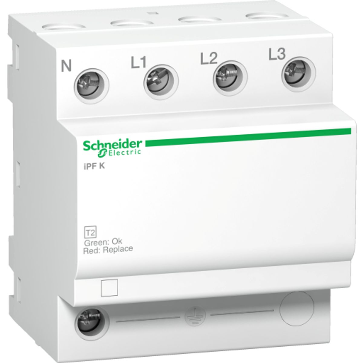 Schneider Acti9 iPF transientbeskyttelse 3P+N på 40kA