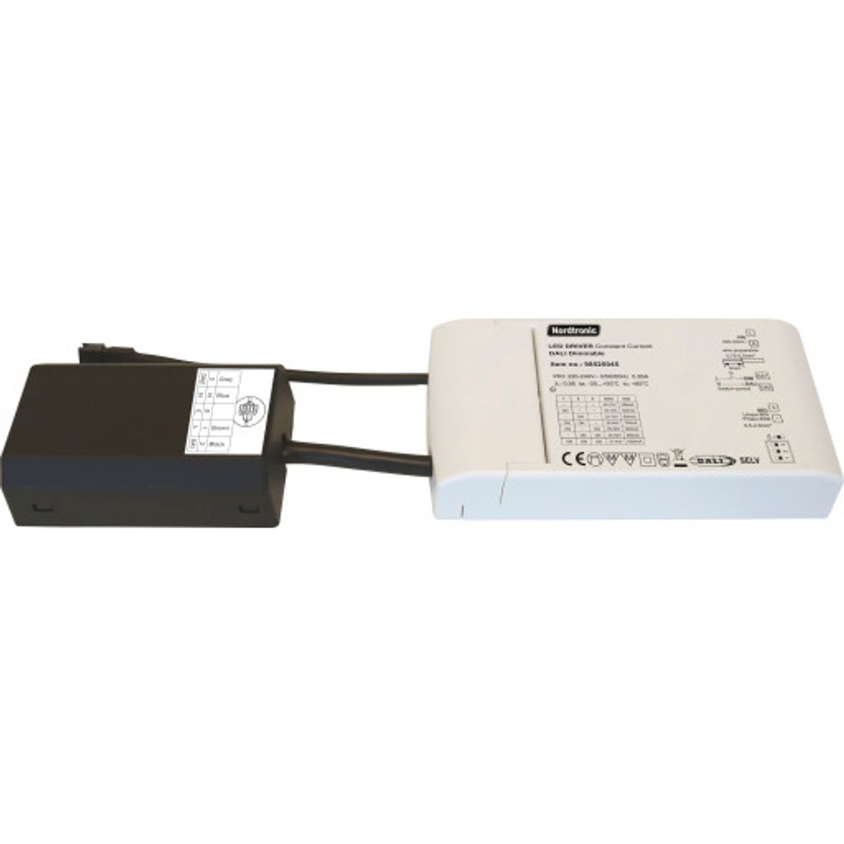 LED Driver Dali CC 45W, push dim, 350-1050 mA