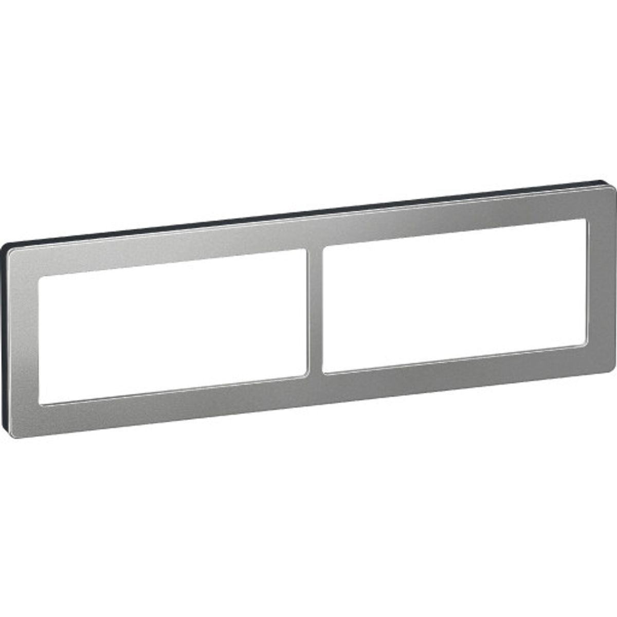 LK Fuga Pure designramme 2x2 modul, stål