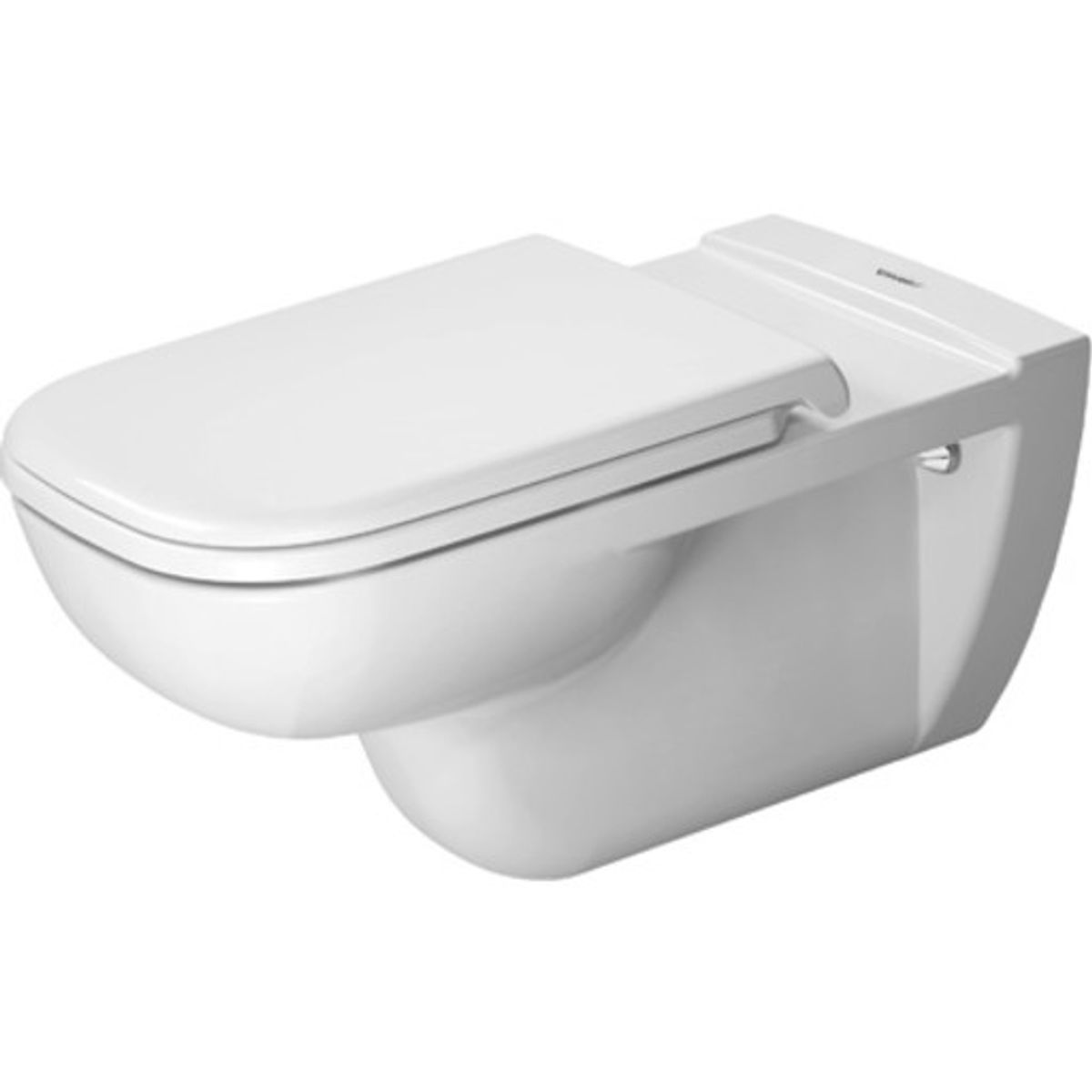 Duravit D-Code væghængt toilet, antibakteriel, hvid