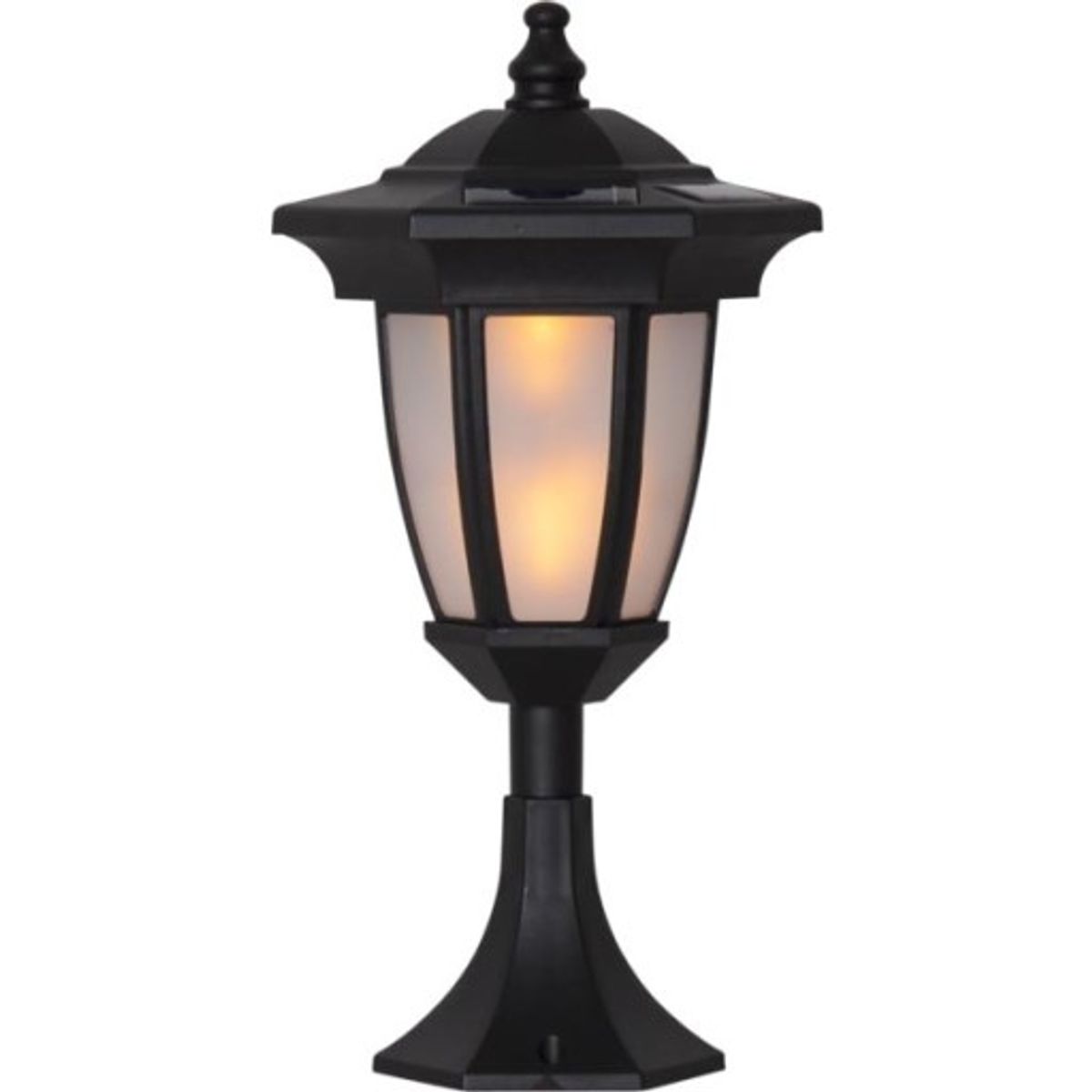 Star Trading Flamme 4-i-1 solcellelampe-sort