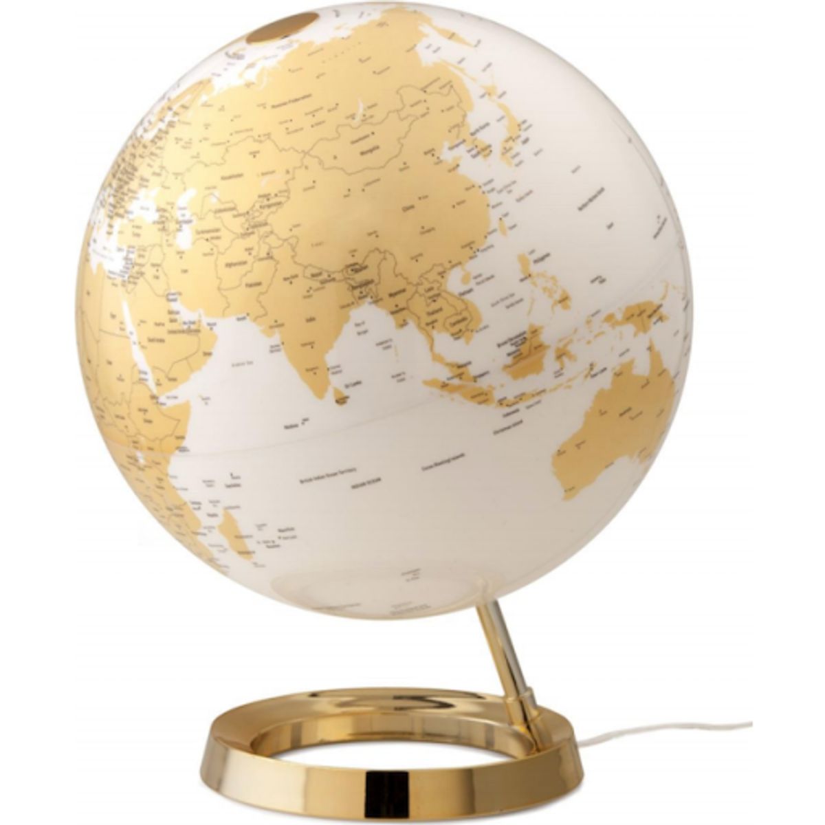 Atmosphere Gold Globus bordlampe