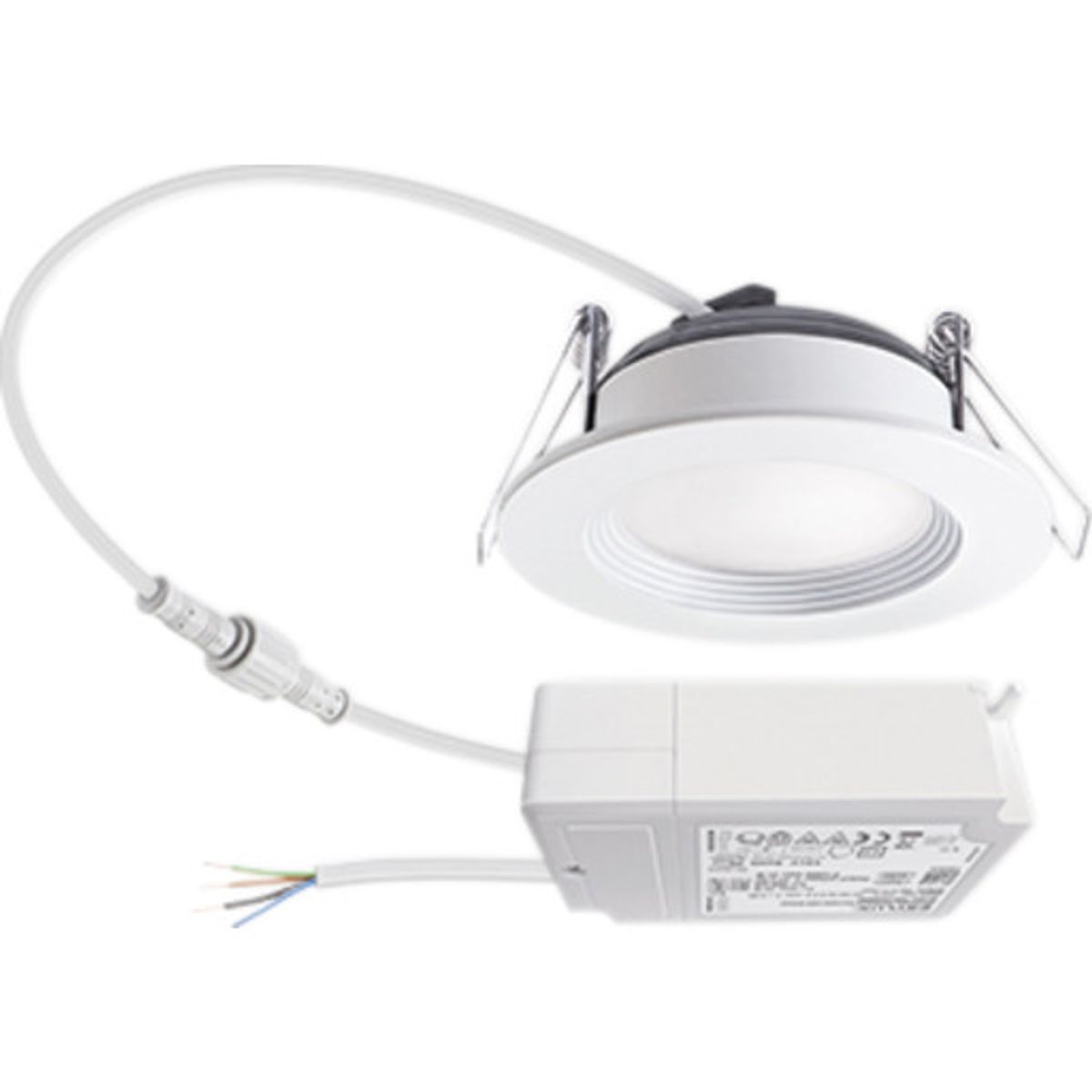 Downlight ELSA-2 DL 68 OP 100°, 500 lumen, 830, Dali, hvid