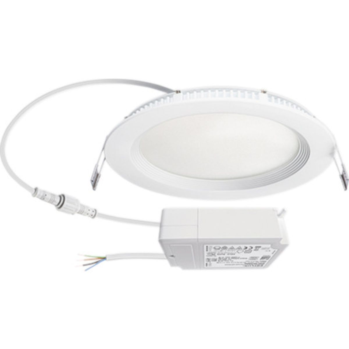 Downlight ELSA-2 DL 165 OP 110°, 900 lumen, 830, Dali, hvid