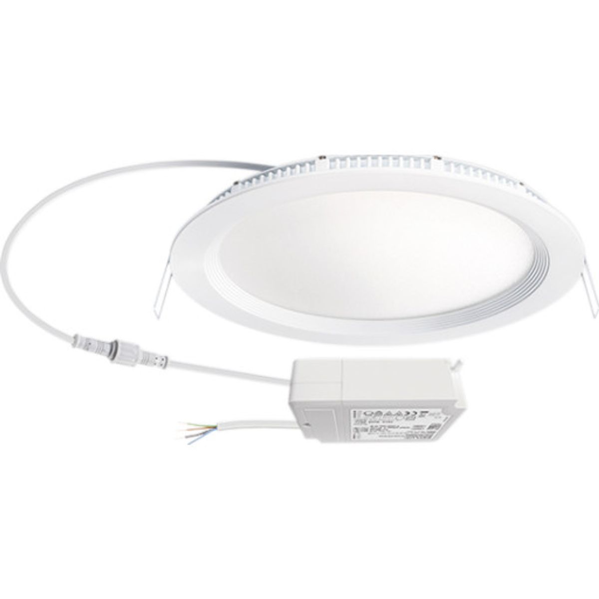 Downlight ELSA-2 DL 225 OP 110°, 1800 lumen, 830, Dali, hvid