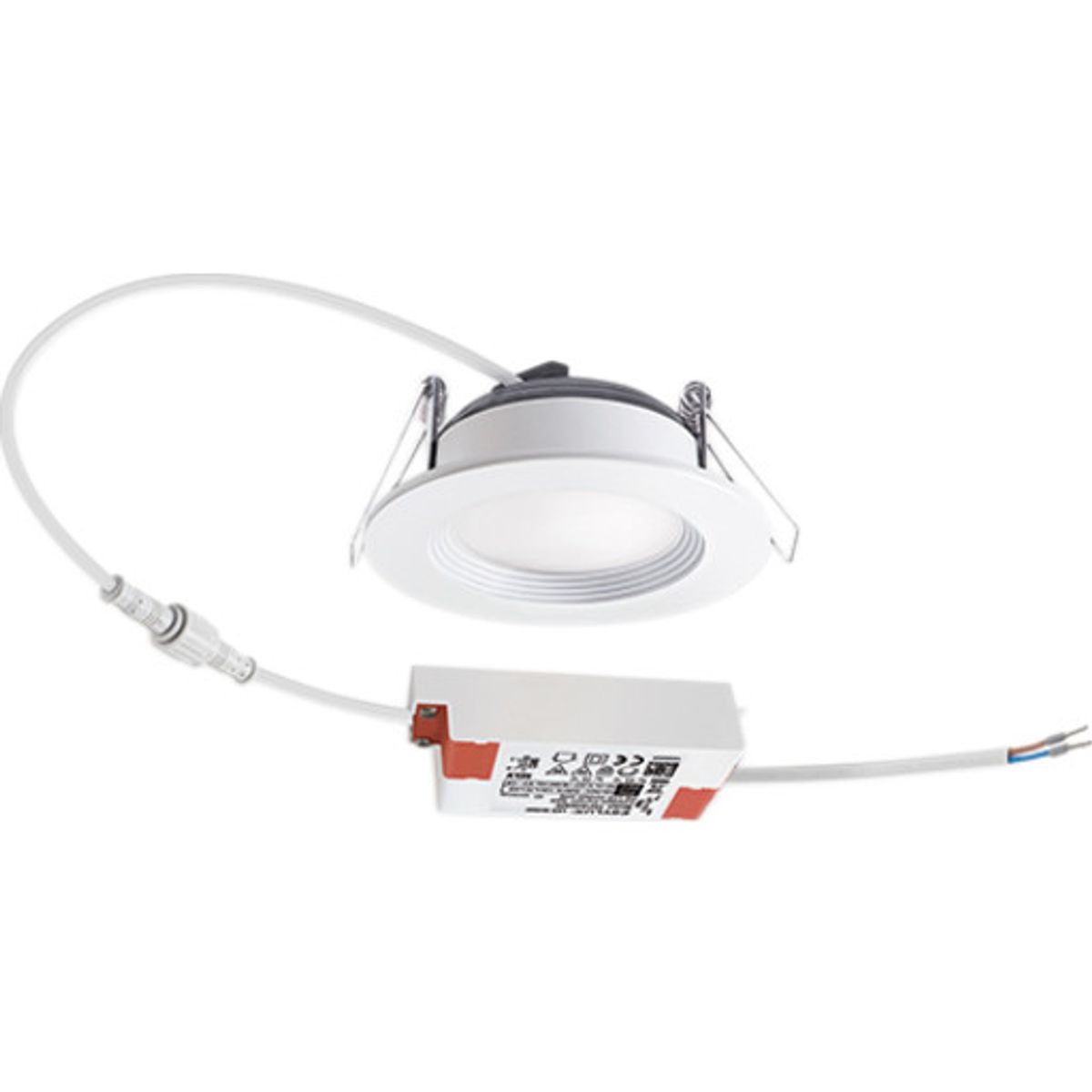 Downlight ELSA-2 DL 68 OP 100°, 500 lumen, 830, hvid