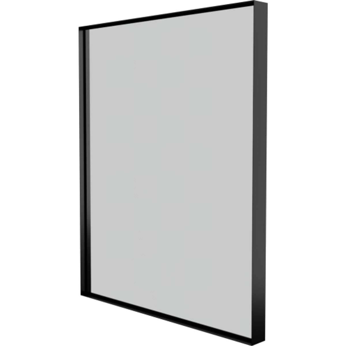 Sanibell Basicline spejl, 50x60 cm, mat sort