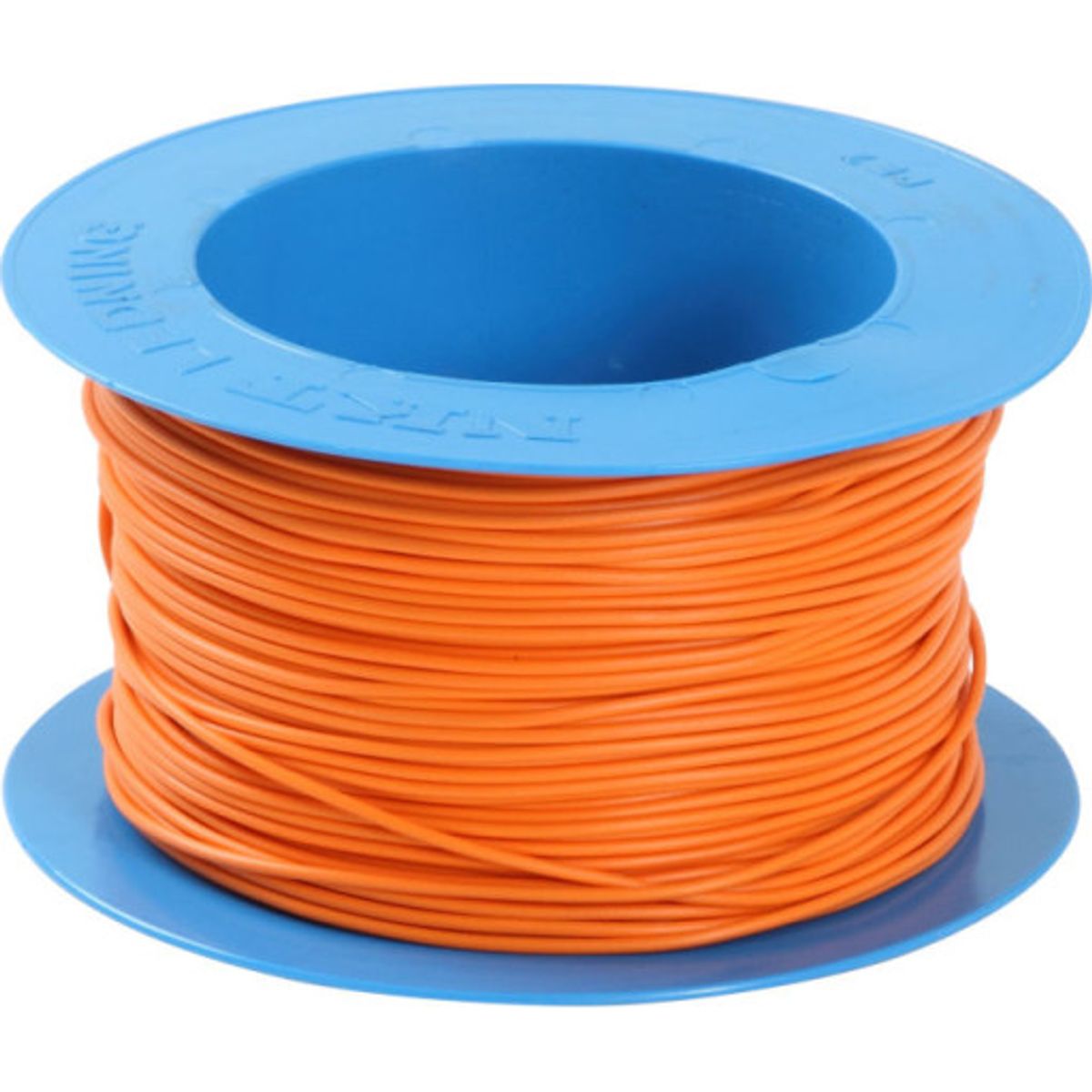 100 meter Nexans PVT installationskabel 1x2,5 mm², 90°C, orange