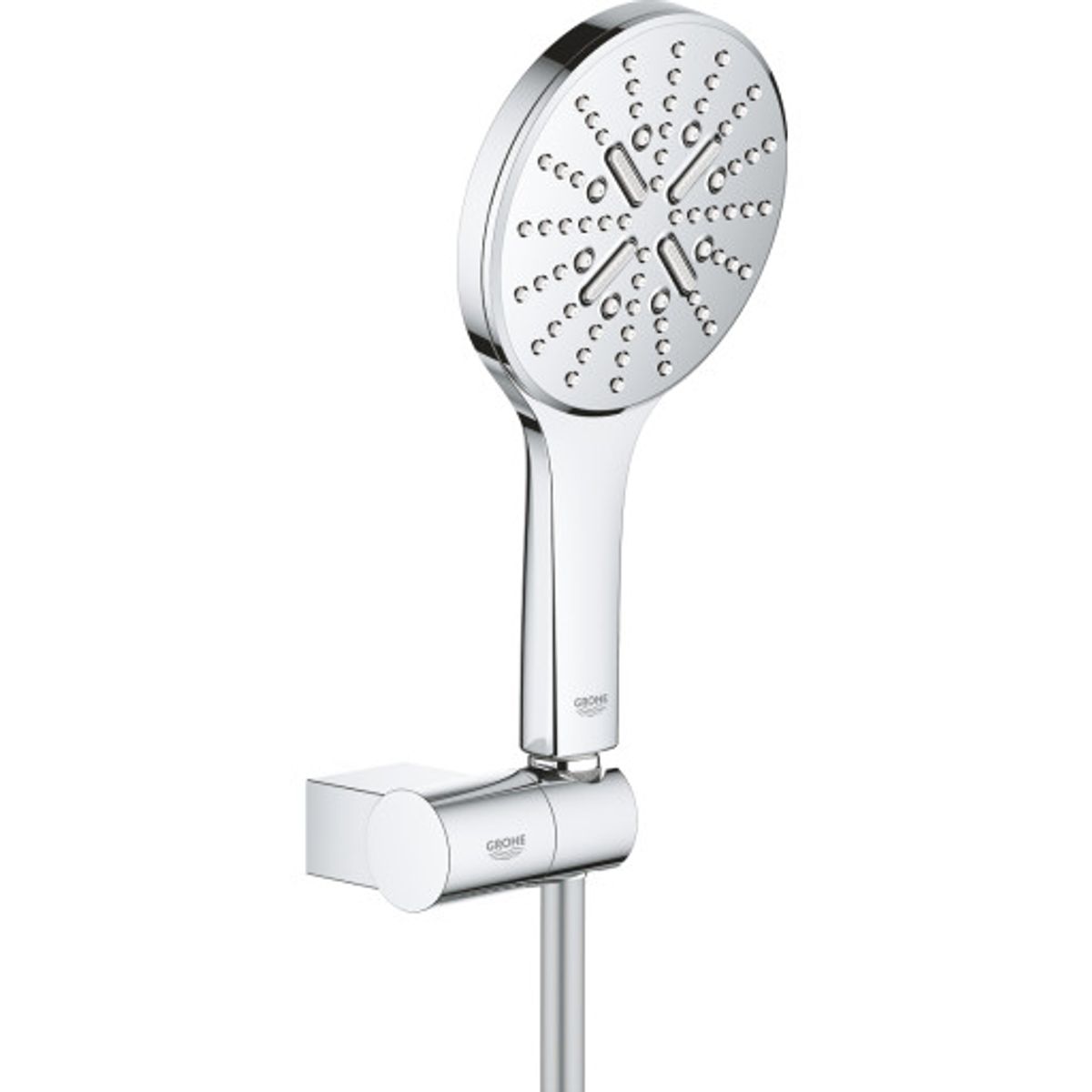 Grohe Rainshower SmartActive 130 brusesæt, vandbesparende, krom