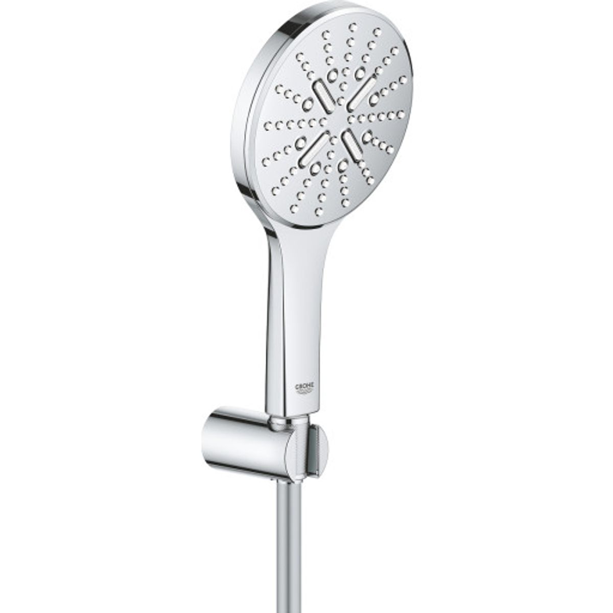 Grohe Rainshower SmartActive 130 brusesæt, vandbesparende, krom